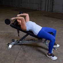 Load image into Gallery viewer, Body-Solid Tools Fixed Weight EZ Curl Barbells for Quick Workouts - The Home Fitness Corp