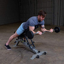 Load image into Gallery viewer, Body-Solid Tools Fixed Weight EZ Curl Barbells for Quick Workouts - The Home Fitness Corp