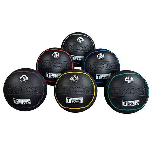 Body-Solid Tools Heavy Rubber Balls, in 20, 30, 40, 50, 60 70 lbs. - The Home Fitness Corp