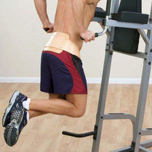 Load image into Gallery viewer, Body-Solid Tools Leather Dipping Belt with Chain Training Weight Lifting Supports - The Home Fitness Corp