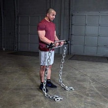 Load image into Gallery viewer, Body-Solid Tools Lifting Chains Weight Lifting Stand Aid - The Home Fitness Corp
