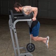 Load image into Gallery viewer, Body-Solid Tools Nylon Dipping Belt with Chain Training Weight Lifting Supports - The Home Fitness Corp