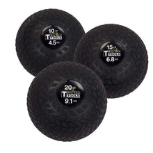 Load image into Gallery viewer, Body-Solid Tools Tire Tread Slam Balls available in 10lb., 15lb. 20lb. - The Home Fitness Corp