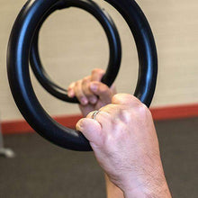 Load image into Gallery viewer, Body-Solid Tools Tubular Steel Rings with Straps Olympic Rings - The Home Fitness Corp
