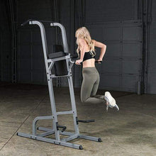 Load image into Gallery viewer, Body-Solid Vertical Knee Raise and Pull Up Tower Abdominal Back Trainer - The Home Fitness Corp