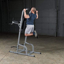 Load image into Gallery viewer, Body-Solid Vertical Knee Raise and Pull Up Tower Abdominal Back Trainer - The Home Fitness Corp