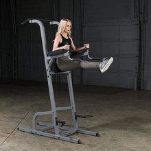 Load image into Gallery viewer, Body-Solid Vertical Knee Raise and Pull Up Tower Abdominal Back Trainer - The Home Fitness Corp