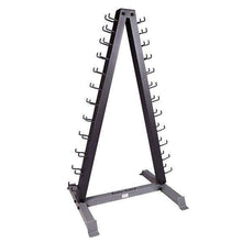 Load image into Gallery viewer, Body-Solid Vinyl Neoprene Dumbbell Rack Storage Rack - The Home Fitness Corp