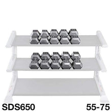 Load image into Gallery viewer, Cast Iron Hex Dumbbell Sets Weight from 5 to 100 Solid Steel - The Home Fitness Corp