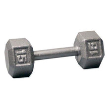 Load image into Gallery viewer, Cast Iron Hex Dumbbells Sizes from 1-100 Pounds Weight Set Solid Steel - The Home Fitness Corp