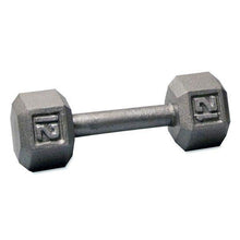 Load image into Gallery viewer, Cast Iron Hex Dumbbells Sizes from 1-100 Pounds Weight Set Solid Steel - The Home Fitness Corp