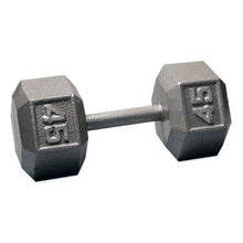 Load image into Gallery viewer, Cast Iron Hex Dumbbells Sizes from 1-100 Pounds Weight Set Solid Steel - The Home Fitness Corp