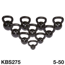 Load image into Gallery viewer, Cast Iron Kettlebell Sets 5-100 Pounds Home Gym Weights - The Home Fitness Corp