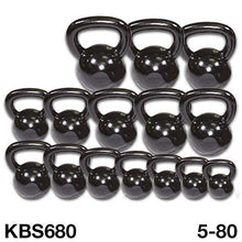 Load image into Gallery viewer, Cast Iron Kettlebell Sets 5-100 Pounds Home Gym Weights - The Home Fitness Corp