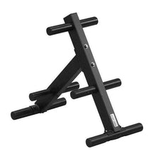 Load image into Gallery viewer, EZ-Load Olympic Weight Plate Tree Storage Rack - The Home Fitness Corp