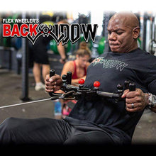 Load image into Gallery viewer, Flex Wheeler's Back Widow® Adjustable Handle Personalised Cable Attachment - The Home Fitness Corp