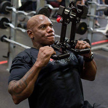 Load image into Gallery viewer, Flex Wheeler's Back Widow® Adjustable Handle Personalised Cable Attachment - The Home Fitness Corp