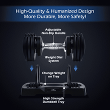 Load image into Gallery viewer, FLYBIRD Adjustable Dumbbell 25LBS (1 Piece) - The Home Fitness Corp