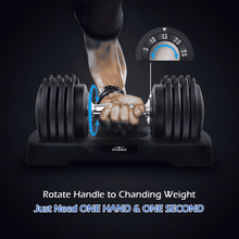 Load image into Gallery viewer, FLYBIRD Adjustable Dumbbell 25LBS (1 Piece) - The Home Fitness Corp