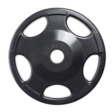 Load image into Gallery viewer, Hampton 255 lb. Olympic Rubber Grip Plate Set Weight Plates - The Home Fitness Corp