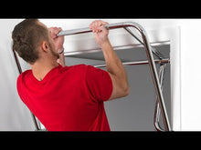 Load and play video in Gallery viewer, Adjustable Mount Doorway Pull Up Bar Forearm Back Shoulder Training