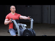 Load and play video in Gallery viewer, Pro ClubLine Leverage Seated Row by Body-Solid Chest Press Trainer