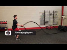 Load and play video in Gallery viewer, Body-Solid Tools Fitness Training Ropes 1.5" & 2" dia. by 30ft., 40ft. and 50ft. lengths