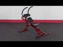 Load and play video in Gallery viewer, Best Fitness Semi-Recumbent Ab Bench Abdominal Trainer