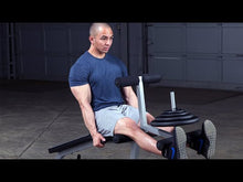 Load and play video in Gallery viewer, Powerline Leg Curl and Extension Leg Machine Training