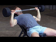 Load and play video in Gallery viewer, Body-Solid Tools Fixed Weight Straight Barbells for Quick Workouts
