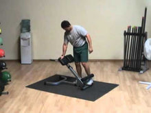 Load and play video in Gallery viewer, Powerline Back Hyperextension Back Bench Trainer