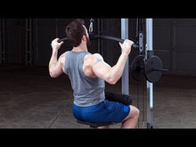 Load and play video in Gallery viewer, Body-Solid Lat Machine Back Bench Trainer
