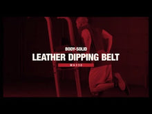 Load and play video in Gallery viewer, Body-Solid Tools Leather Dipping Belt with Chain Training Weight Lifting Supports
