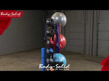 Load and play video in Gallery viewer, Body-Solid Vertical Accessory Rack Storage Rack