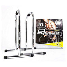 Load image into Gallery viewer, Lebert Fitness XL Equalizer Bars, Chrome - The Home Fitness Corp
