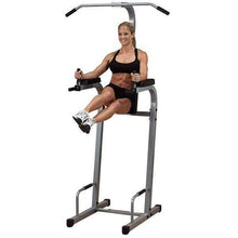 Load image into Gallery viewer, Powerline Vertical Knee Raise with Pull Up Abdominal Back Trainer - The Home Fitness Corp