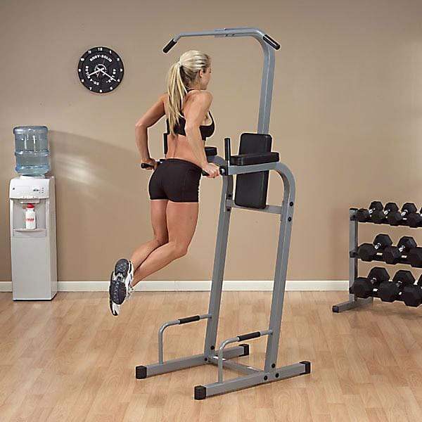 Powerline Vertical Knee Raise with Pull Up Abdominal Back Trainer