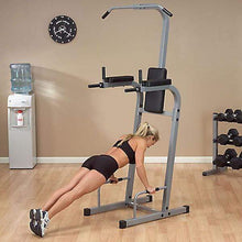 Load image into Gallery viewer, Powerline Vertical Knee Raise with Pull Up Abdominal Back Trainer - The Home Fitness Corp