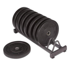 Load image into Gallery viewer, Premium Commercial Individual Bumper Plates 10lb, 15lb, 25lb, 35lb. and 45lb - The Home Fitness Corp