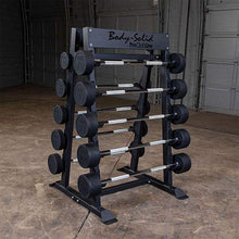 Load image into Gallery viewer, Pro ClubLine Fixed Weight Barbell Rack by Body-Solid Storage Rack - The Home Fitness Corp