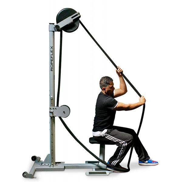 Ropeflex RX2500 Oryx Vertical Rope Pulling Machine CrossFit Trainer Machine  – The Home Fitness Corp