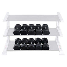Load image into Gallery viewer, Rubber Round Dumbbell Sets 5 to 100 Pounds Weight Sets - The Home Fitness Corp