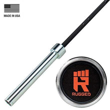 Load image into Gallery viewer, Rugged Olympic Bar, 1000lb Capacity Professional Weight Lifting Equipment - The Home Fitness Corp