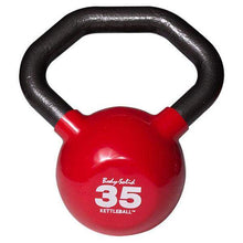 Load image into Gallery viewer, Vinyl Dipped KettleBALLS with Ergonomic Handles 5-60 Pounds - The Home Fitness Corp