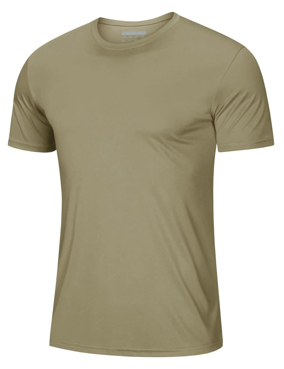 MAGCOMSEN Men's Summer UPF 50 Crew Neck Lightweight Short Sleeve Rash ...
