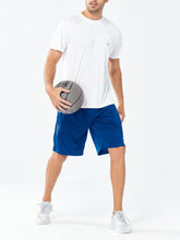 Load image into Gallery viewer, NORTHYARD Men&#39;s 10&quot; Athletic Basketball Shorts Workout Gym Quick Dry Shorts Lightweight Mesh Training Shorts for Men Exercise RoyalBlue
