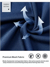 Load image into Gallery viewer, NORTHYARD Men&#39;s 10&quot; Athletic Basketball Shorts Workout Gym Quick Dry Shorts Lightweight Mesh Training Shorts for Men Exercise Darkblue 3XL
