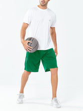 Load image into Gallery viewer, NORTHYARD Men&#39;s 10&quot; Athletic Basketball Shorts Workout Gym Quick Dry Shorts Lightweight Mesh Training Shorts for Men Exercise Green
