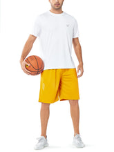 Load image into Gallery viewer, NORTHYARD Men&#39;s 10&quot; Athletic Basketball Shorts Workout Gym Quick Dry Shorts Lightweight Mesh Training Shorts for Men Exercise Gold
