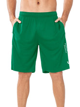 Load image into Gallery viewer, NORTHYARD Men&#39;s 10&quot; Athletic Basketball Shorts Workout Gym Quick Dry Shorts Lightweight Mesh Training Shorts for Men Exercise Green
